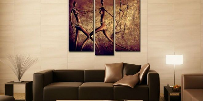 Decoración del Living Cuadros